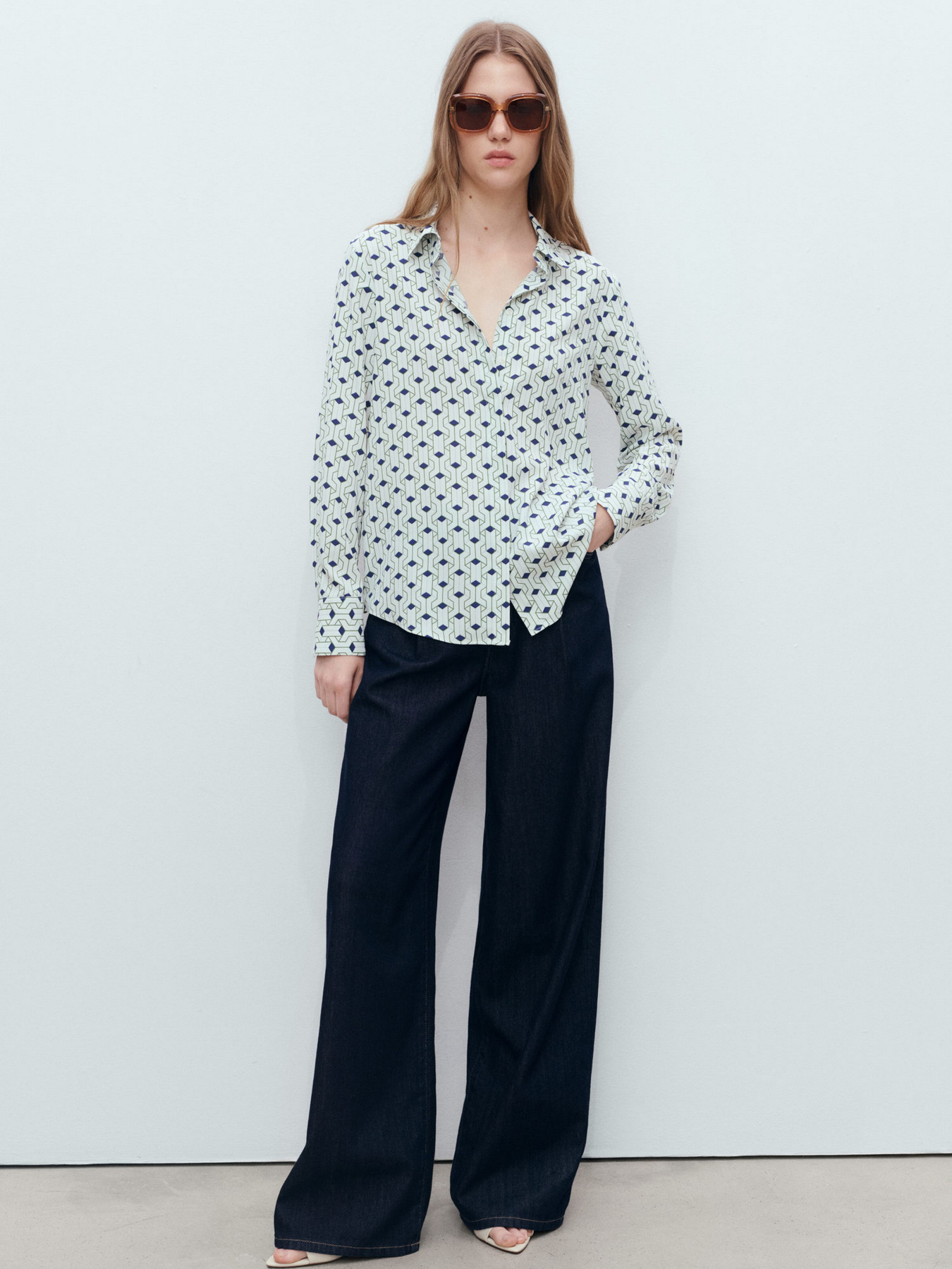 Рубашка MANGO модель 17051256_52 Фото