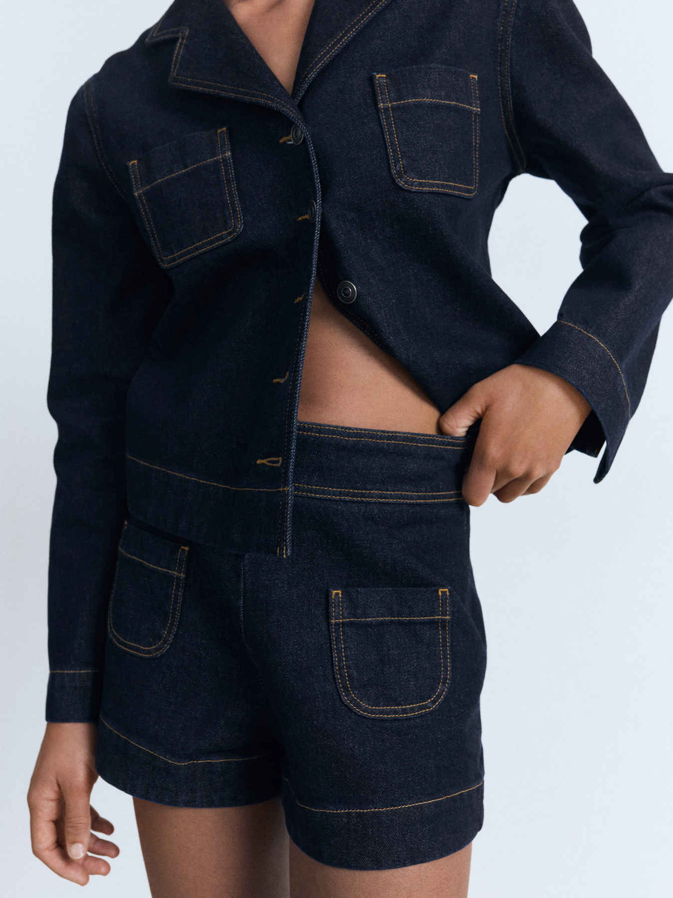 Шорти джинсові MANGO модель 17051266_TS Фото