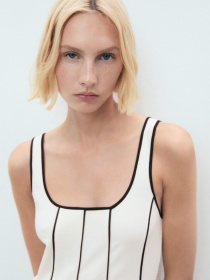 Платье миди MANGO модель 17051272_5 Платье миди MANGO модель 17051272_5 Фото