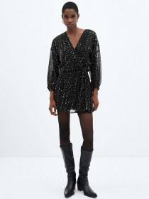 Сукня міні MANGO Normandi модель 67030464_99 Фото