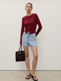 Шорты джинсовые MANGO модель 17051514_TC Фото