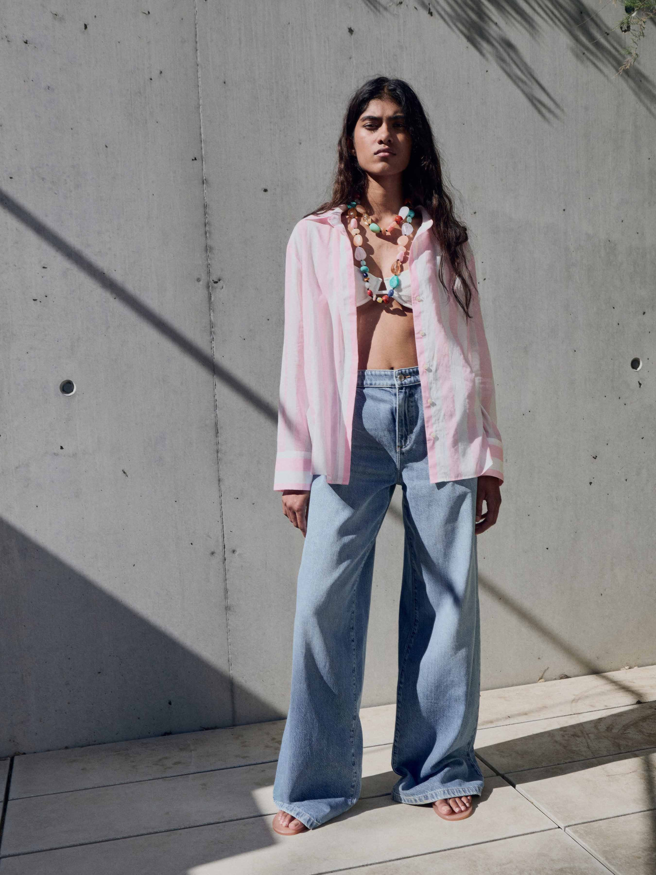 Рубашка повседневная MANGO модель 17061150_81 Рубашка повседневная MANGO модель 17061150_81 Фото