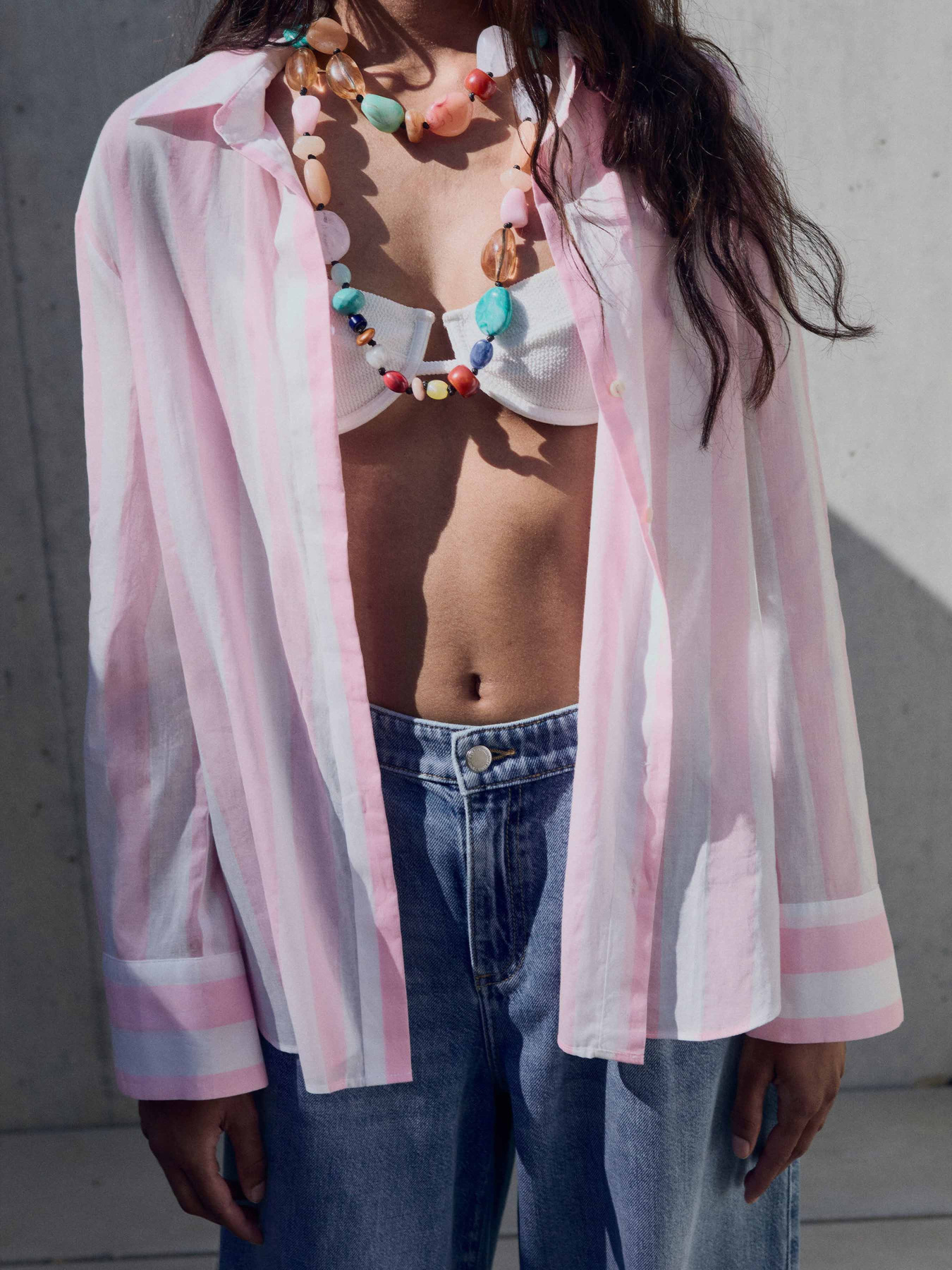 Рубашка повседневная MANGO модель 17061150_81 Рубашка повседневная MANGO модель 17061150_81 Фото