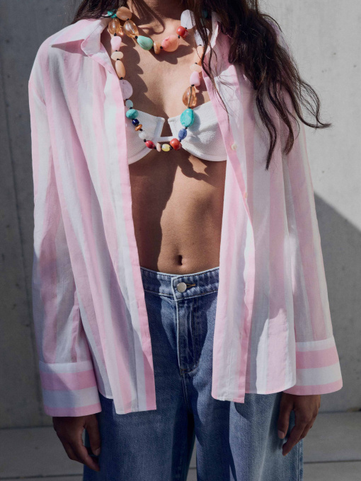 Рубашка повседневная MANGO модель 17061150_81 Фото