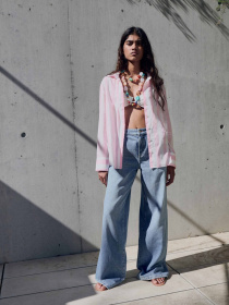 Рубашка повседневная MANGO модель 17061150_81 Рубашка повседневная MANGO модель 17061150_81 Фото