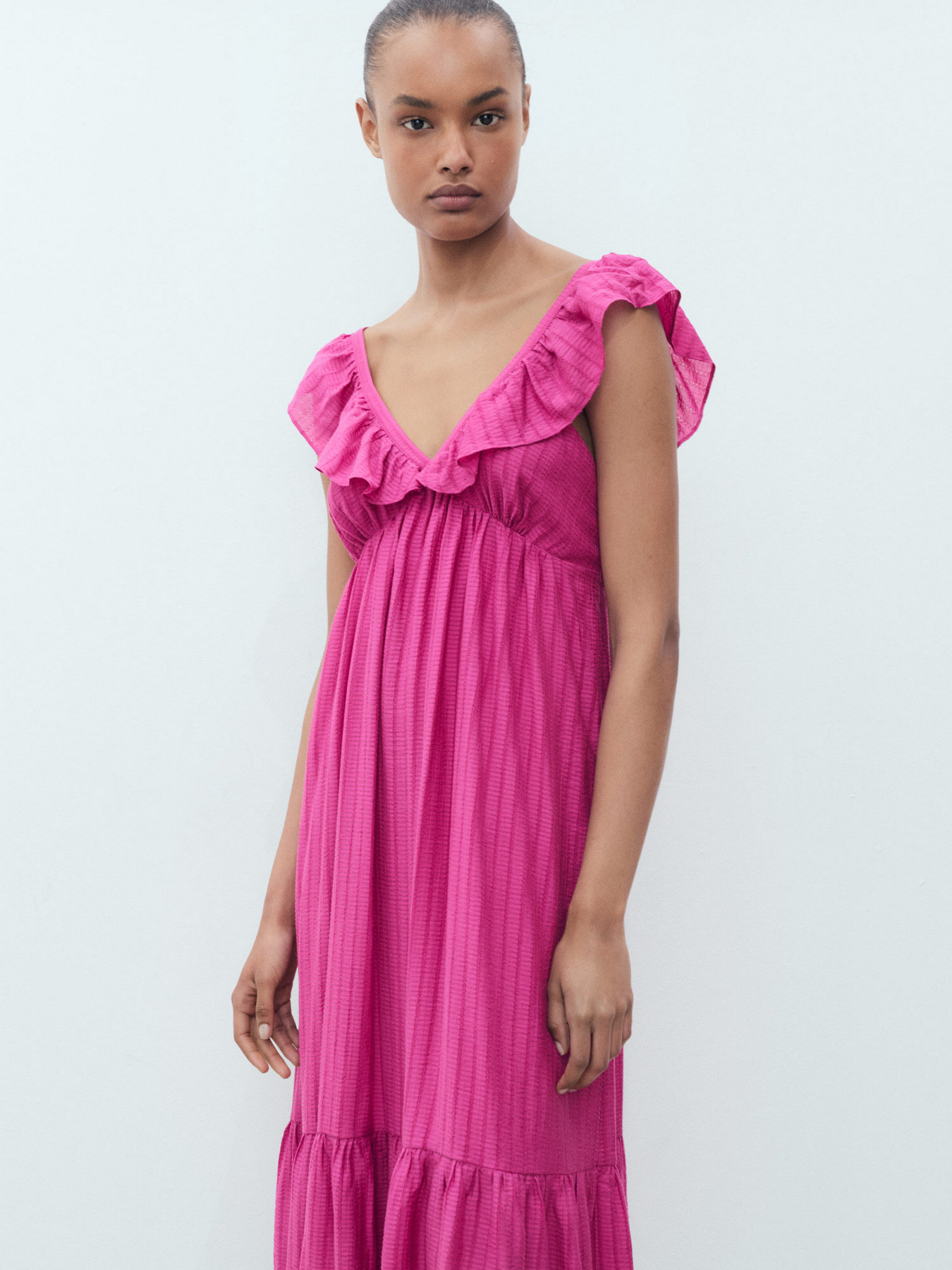 Платье макси MANGO модель 17061154_88 Фото