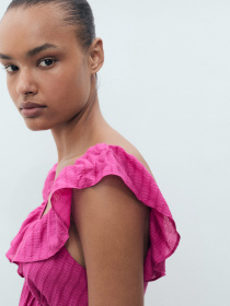 Платье макси MANGO модель 17061154_88 Фото