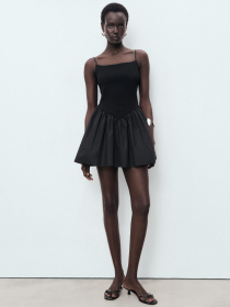 Платье мини MANGO модель 17061178_99 Фото