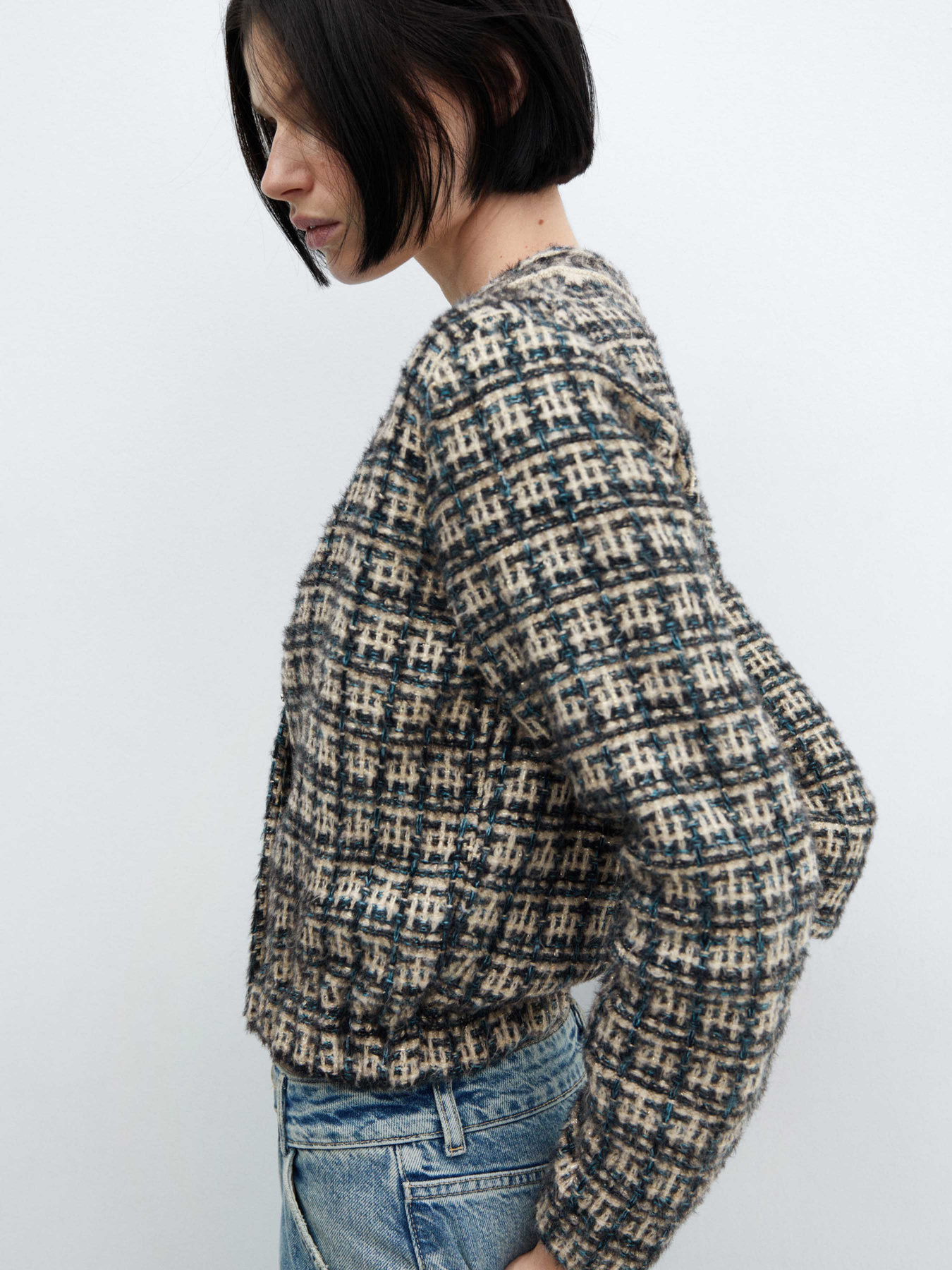 Бомбер MANGO Dolors модель 67030482_56 Фото