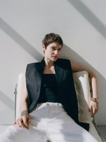 Джинсовые шорты MANGO модель 17061180_1 Фото