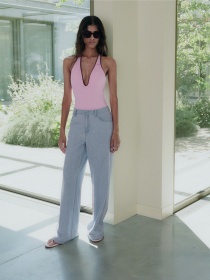 Широкі джинси MANGO модель 17061205_TC Фото