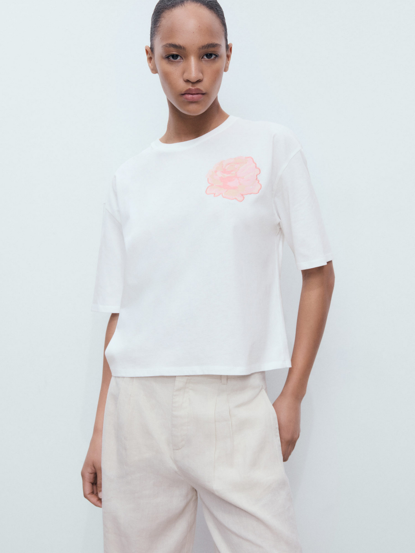 Футболка MANGO модель 17061258_2 Фото