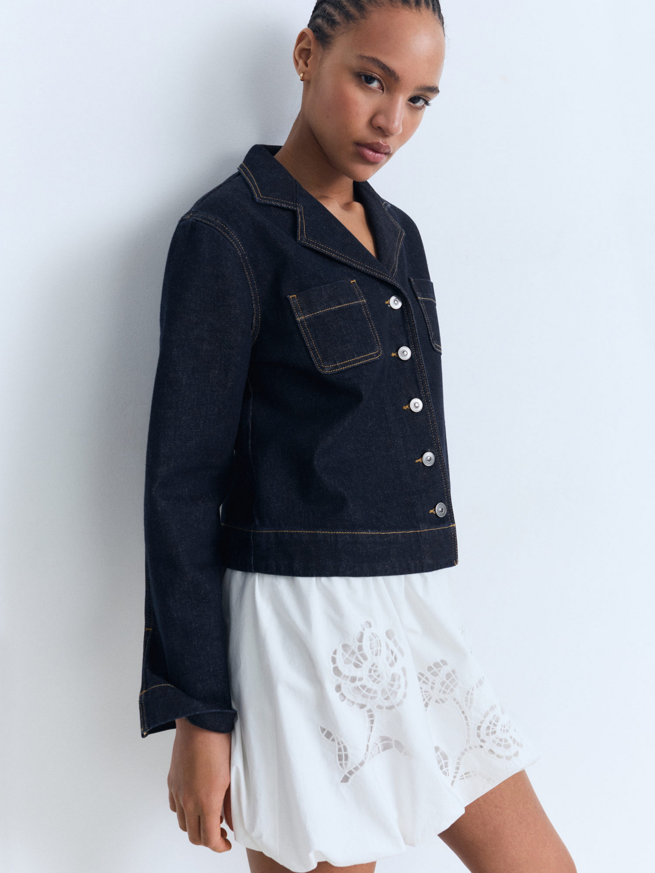 Джинсова куртка MANGO модель 17061266_TS Фото