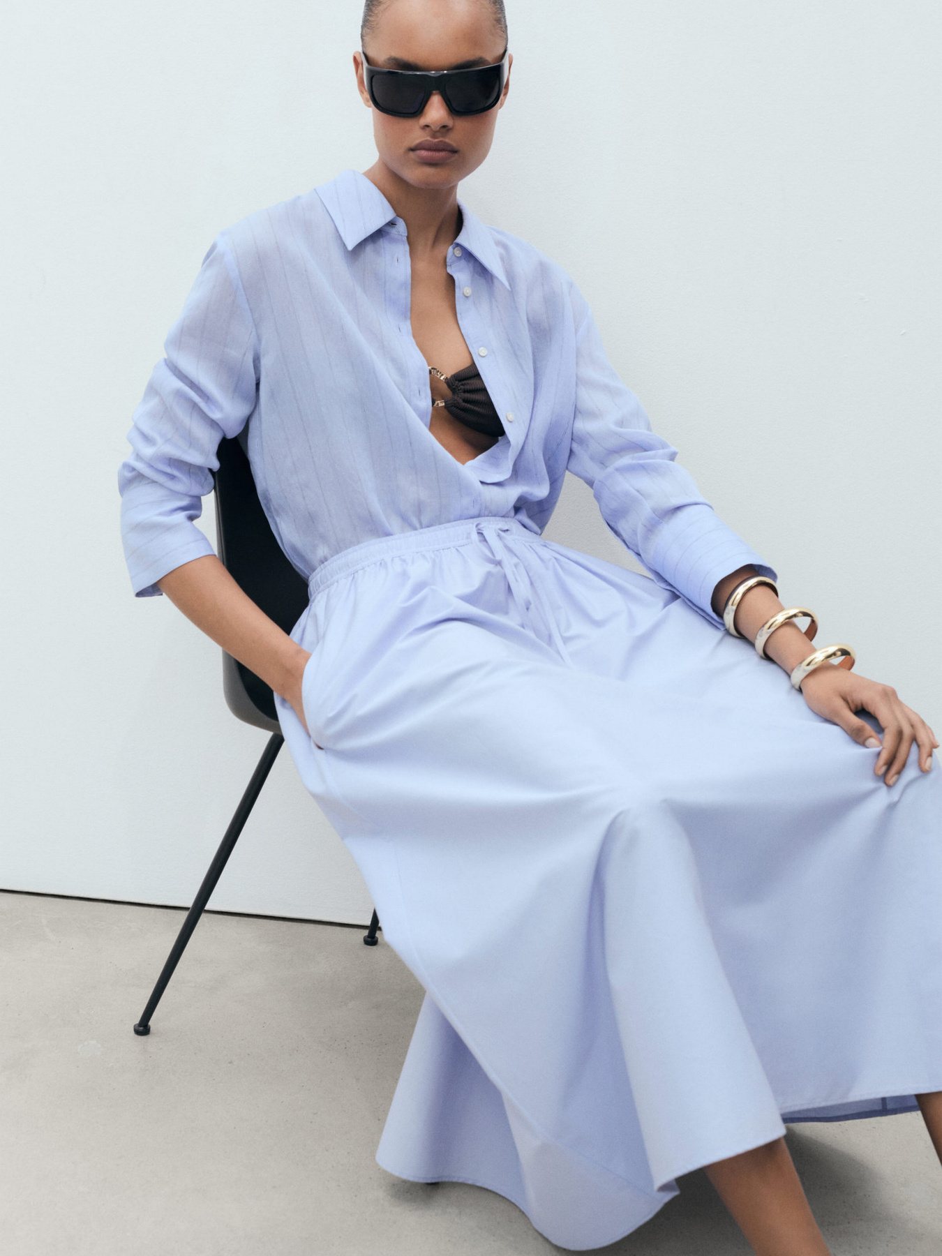 Спідниця максі MANGO модель 17061271_50 Фото