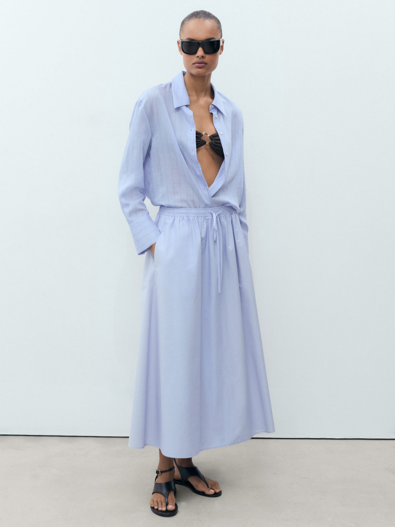 Спідниця максі MANGO модель 17061271_50 Фото