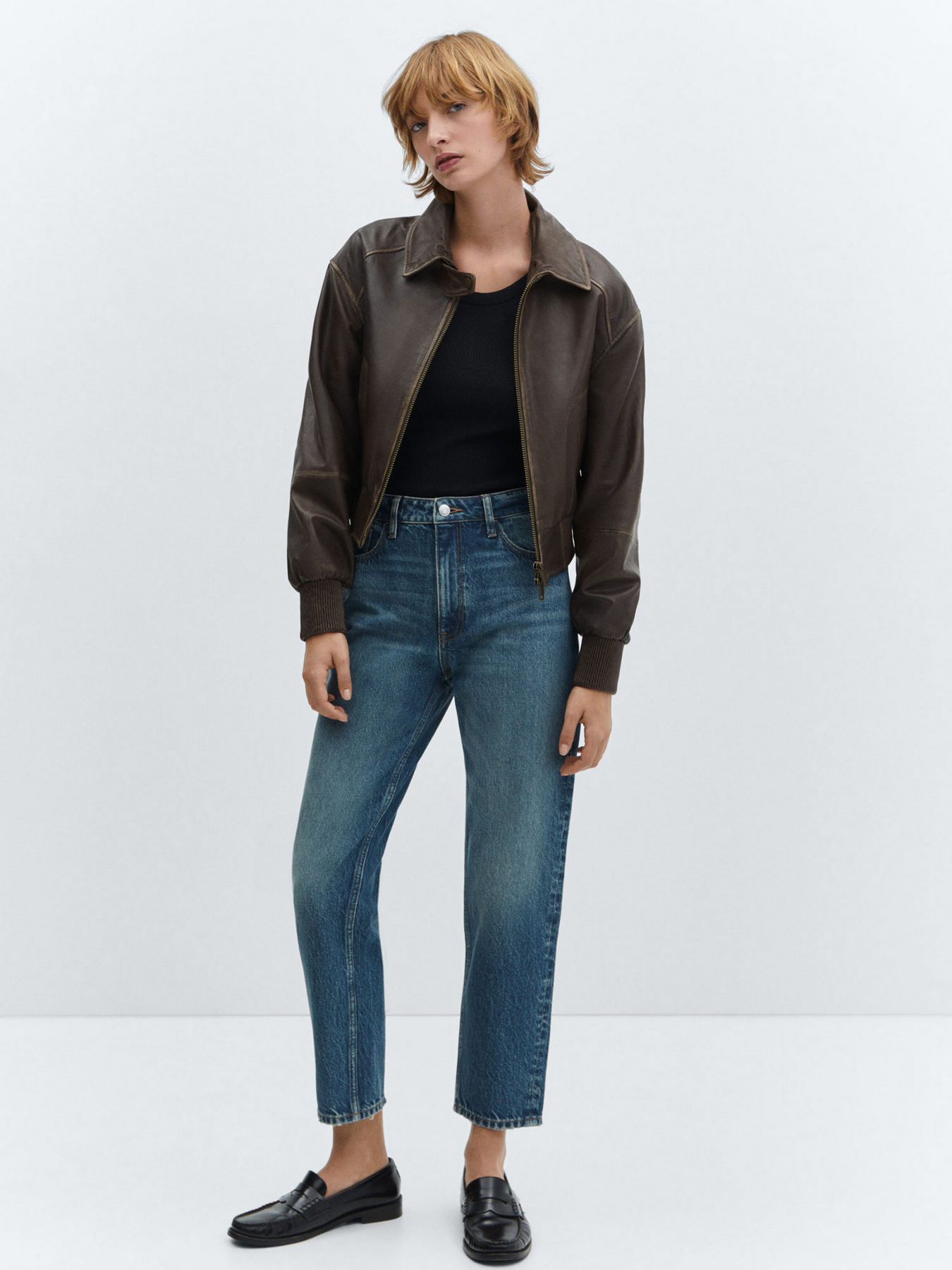 Джинси мом MANGO Mom2000 модель 67040319_TO Фото