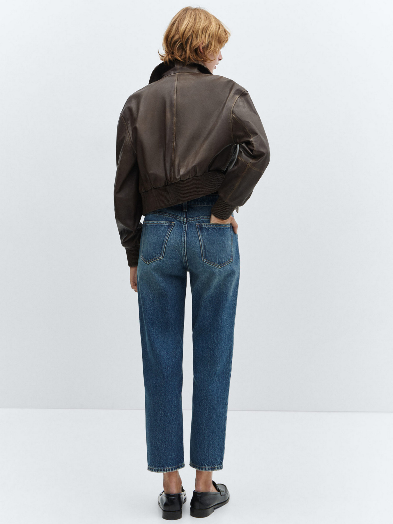 Джинсы мом MANGO Mom2000 модель 67040319_TO Фото