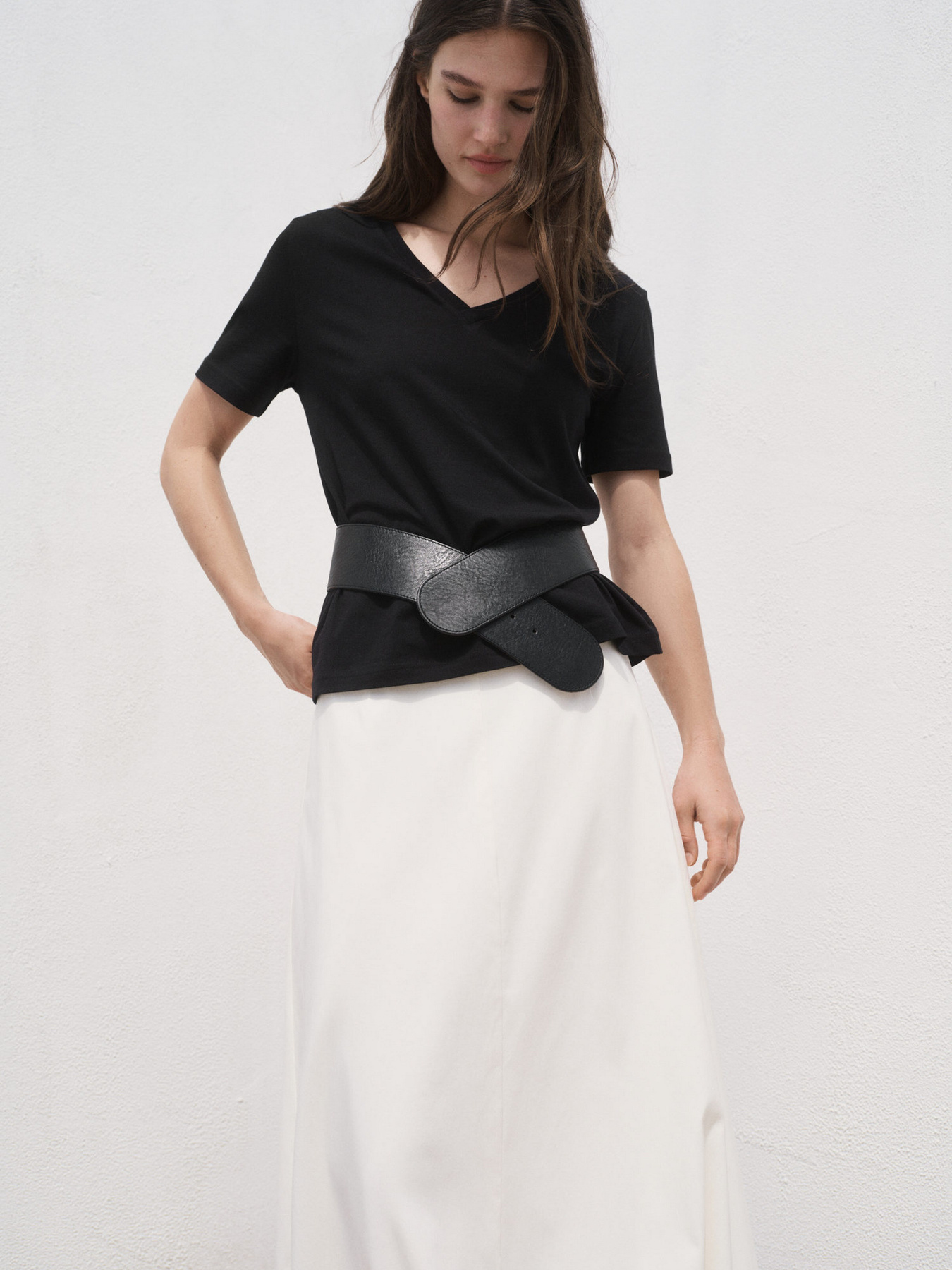 Футболка MANGO модель 17061516_99 Фото