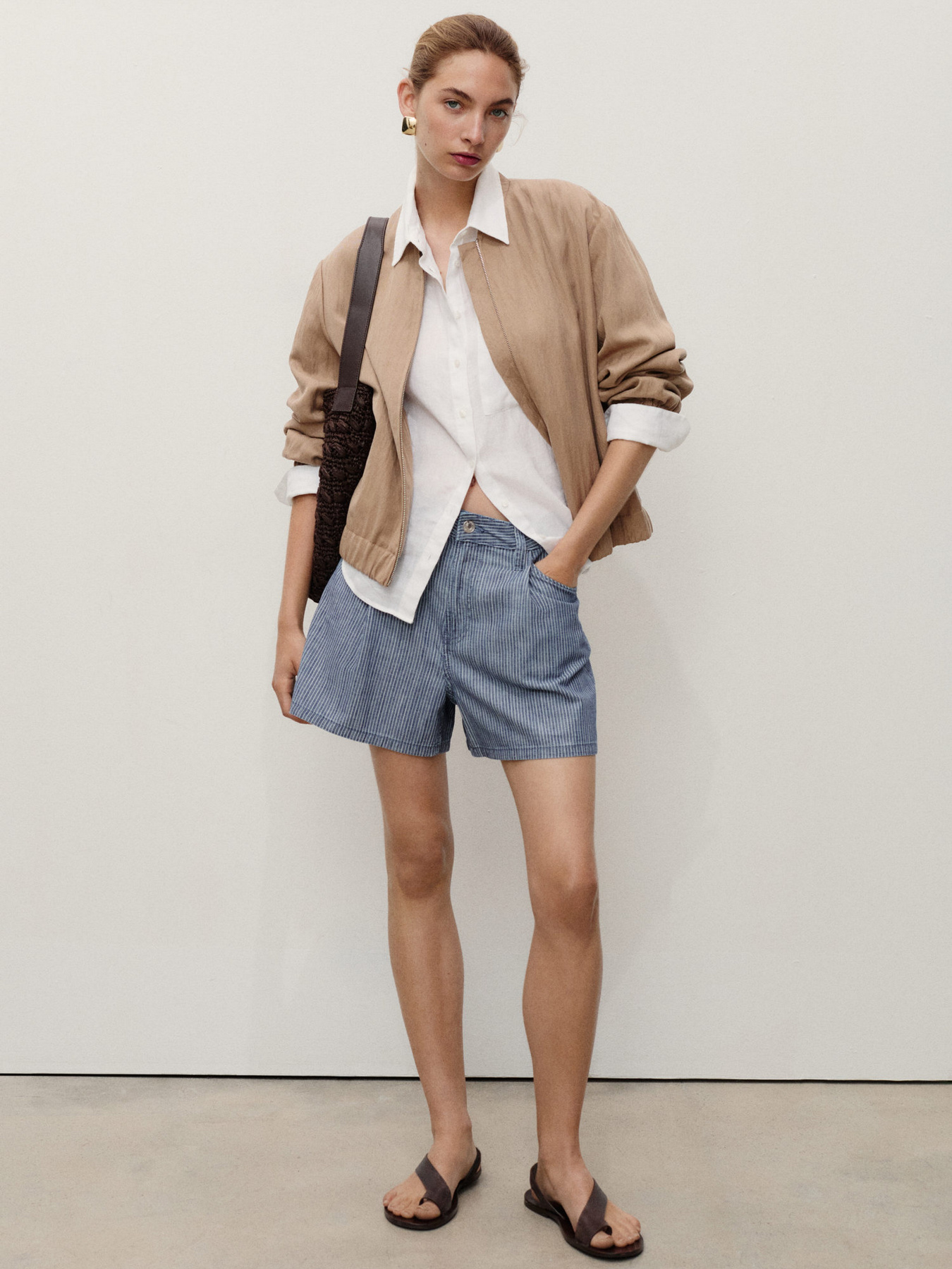 Джинсові шорти MANGO модель 17062901_52 Фото