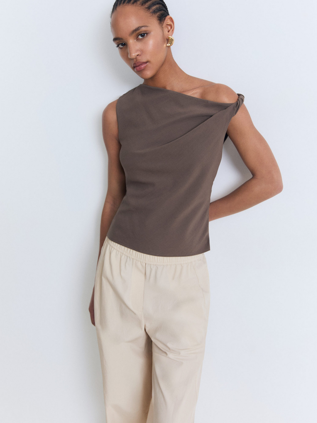 Брюки повседневные MANGO модель 17071174_5 Фото