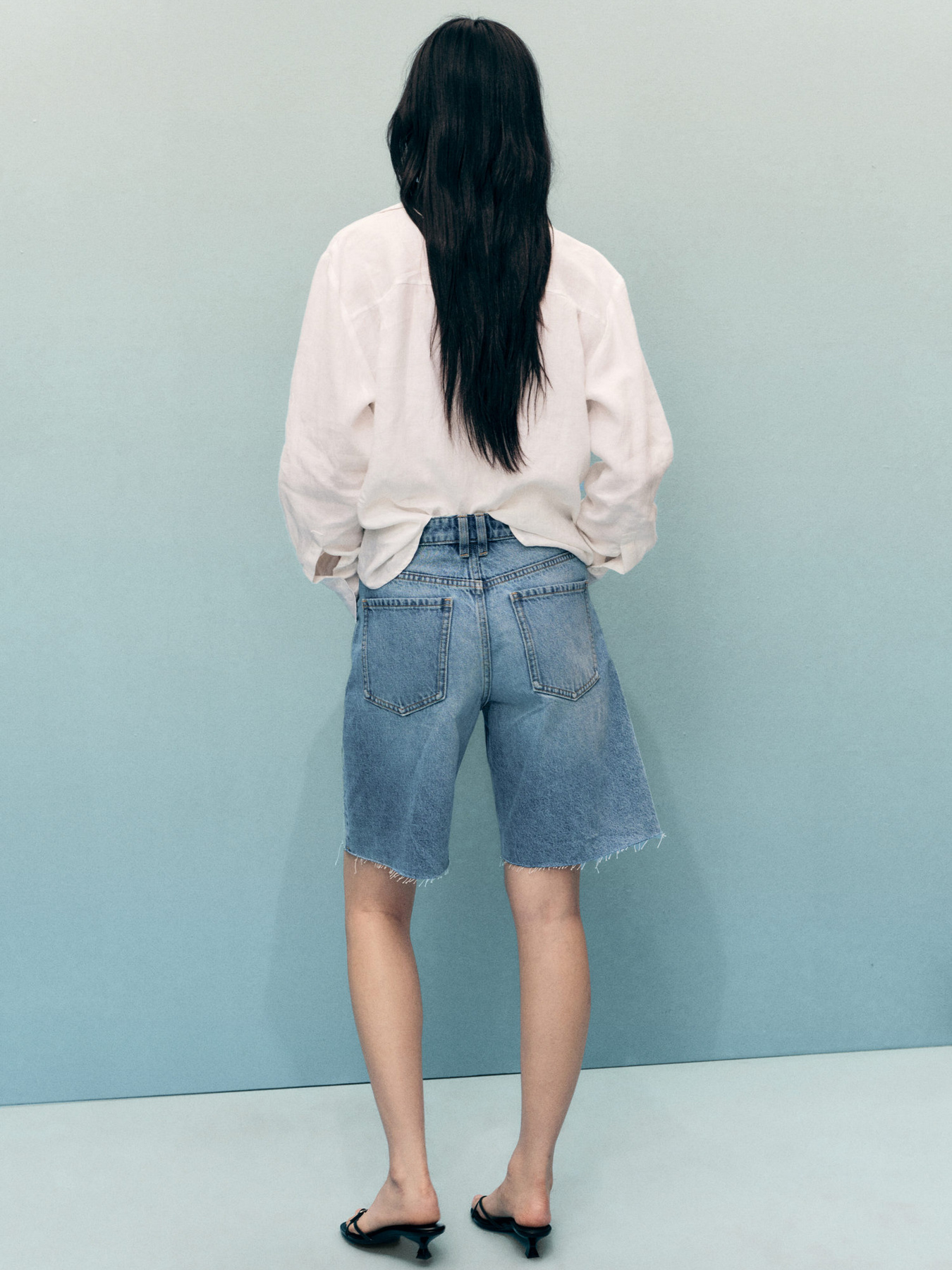 Шорти джинсові MANGO модель 17081193_TM Фото