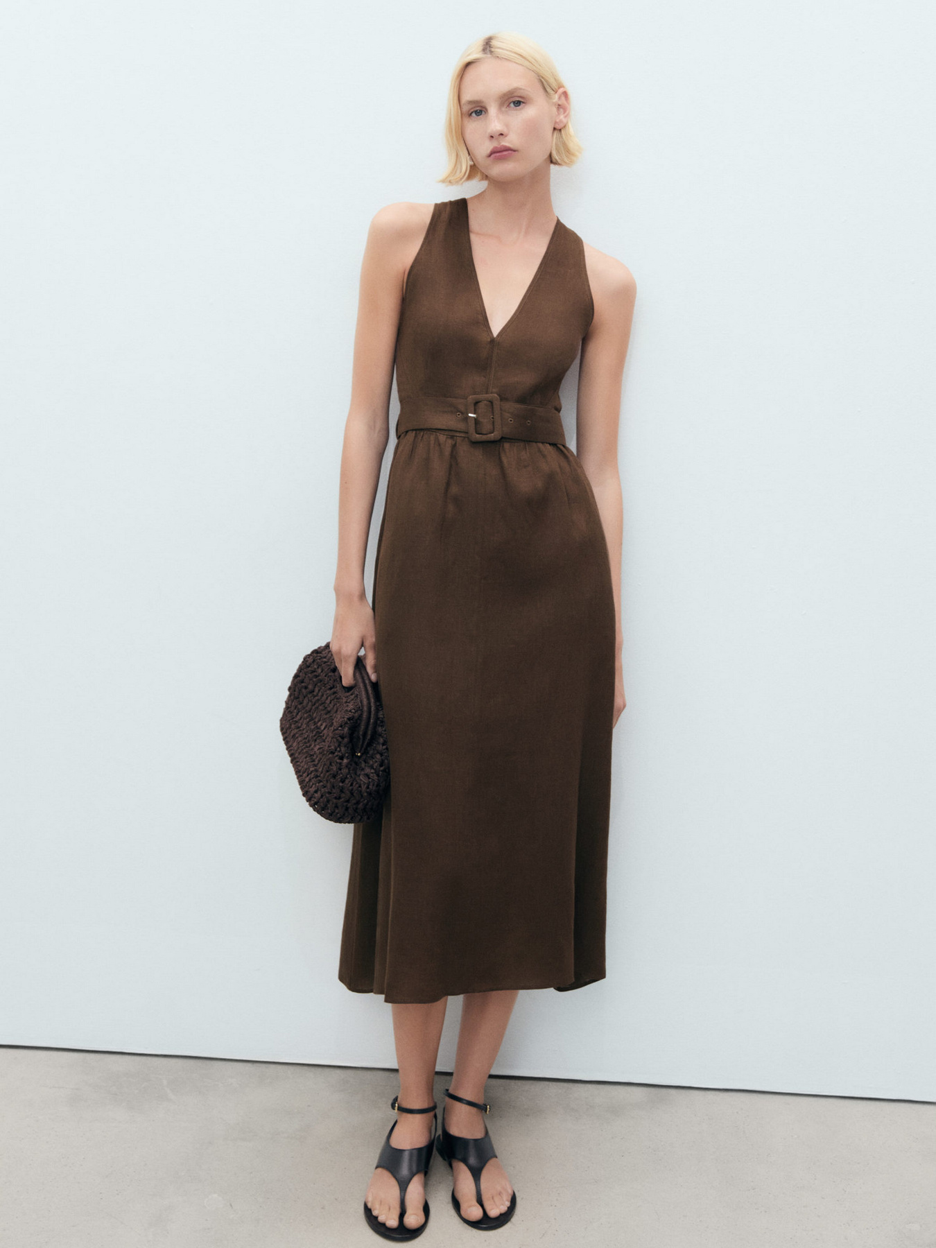 Сукня міді MANGO модель 17081205_30 Фото