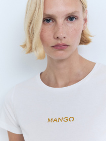 Футболка MANGO модель 17081238_1 Фото