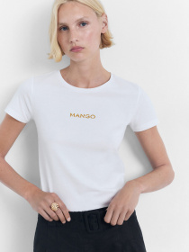 Футболка MANGO модель 17081238_1 Фото