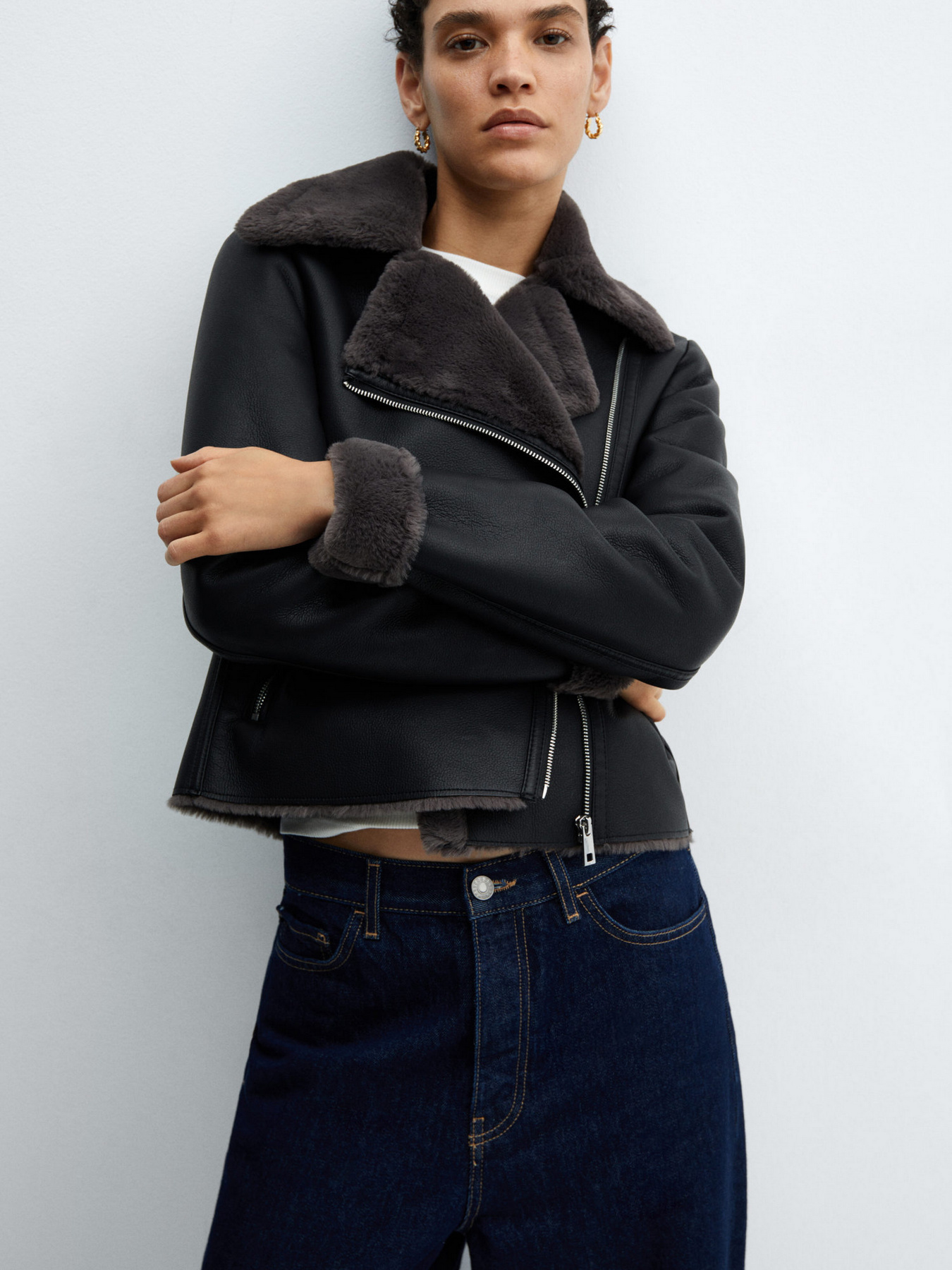 Дублянка MANGO Cadi модель 67040443_99 Фото