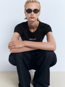 Футболка MANGO модель 17081238_99 Футболка MANGO модель 17081238_99 Фото