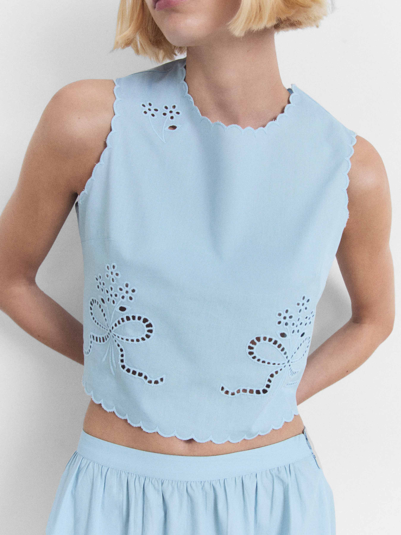 Топ MANGO модель 17081254_50 Фото