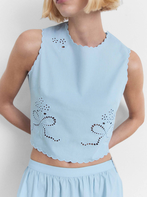 Топ MANGO модель 17081254_50 Фото