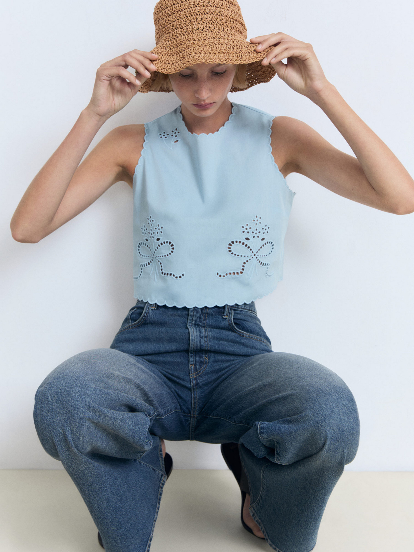 Топ MANGO модель 17081254_50 Фото