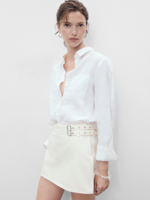 Юбка мини MANGO модель 17081271_1 Фото