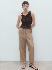 Брюки повседневные MANGO модель 17091162_35 Фото