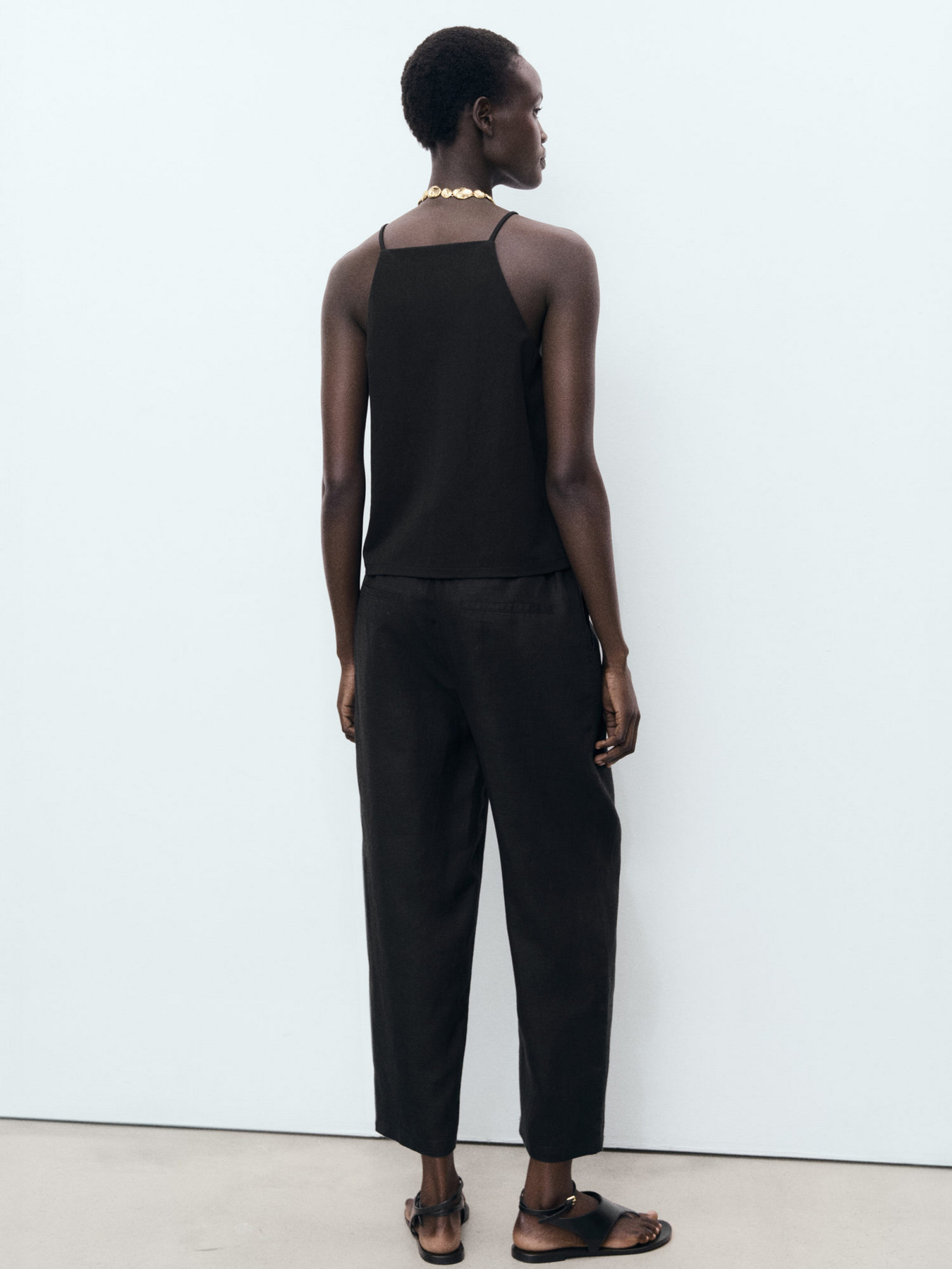 Брюки повседневные MANGO модель 17091162_99 Фото