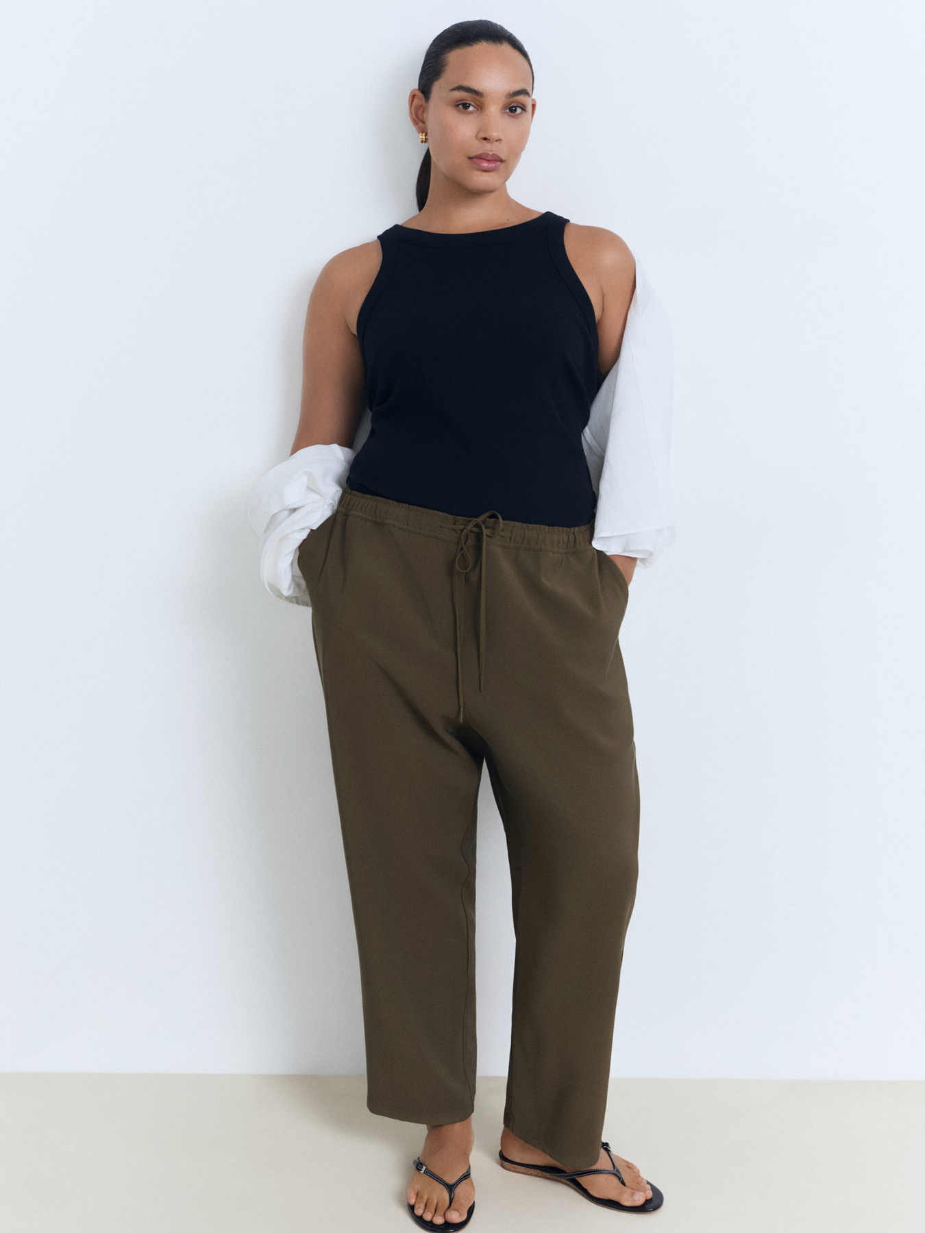 Повсякденні штани MANGO модель 17091171_37 Фото