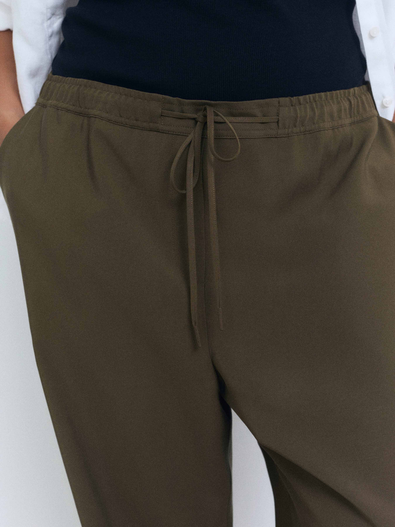 Повсякденні штани MANGO модель 17091171_37 Фото