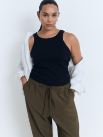 Повсякденні штани MANGO модель 17091171_37 Фото