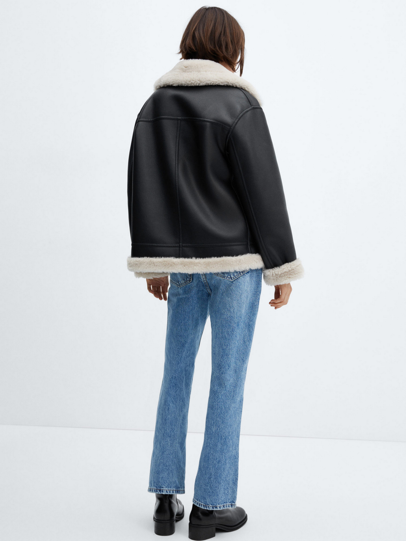 Дубленка MANGO Adri модель 67040444_99 Фото