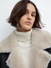 Дубленка MANGO Adri модель 67040444_99 Фото