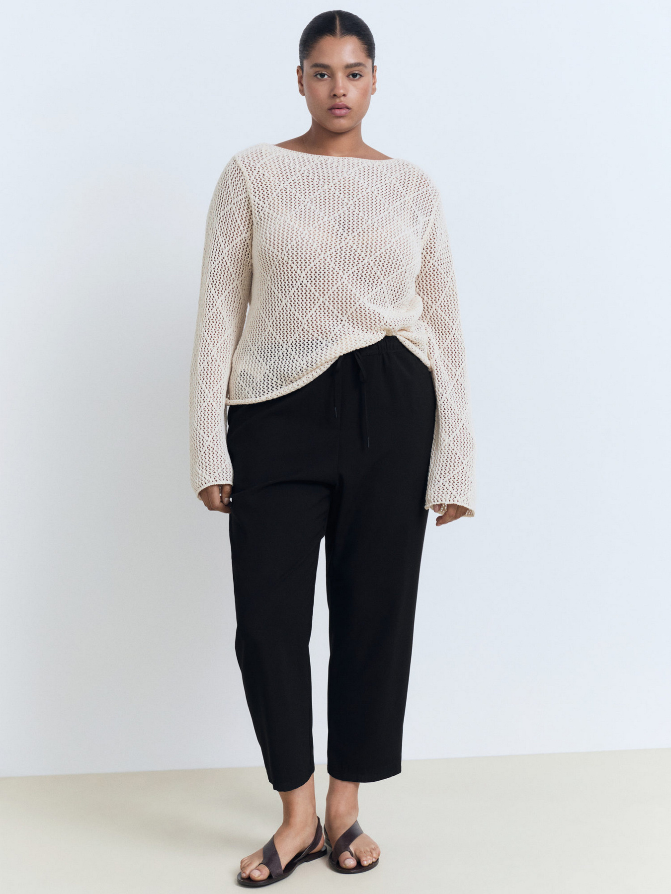 Брюки повседневные MANGO модель 17091171_99 Фото