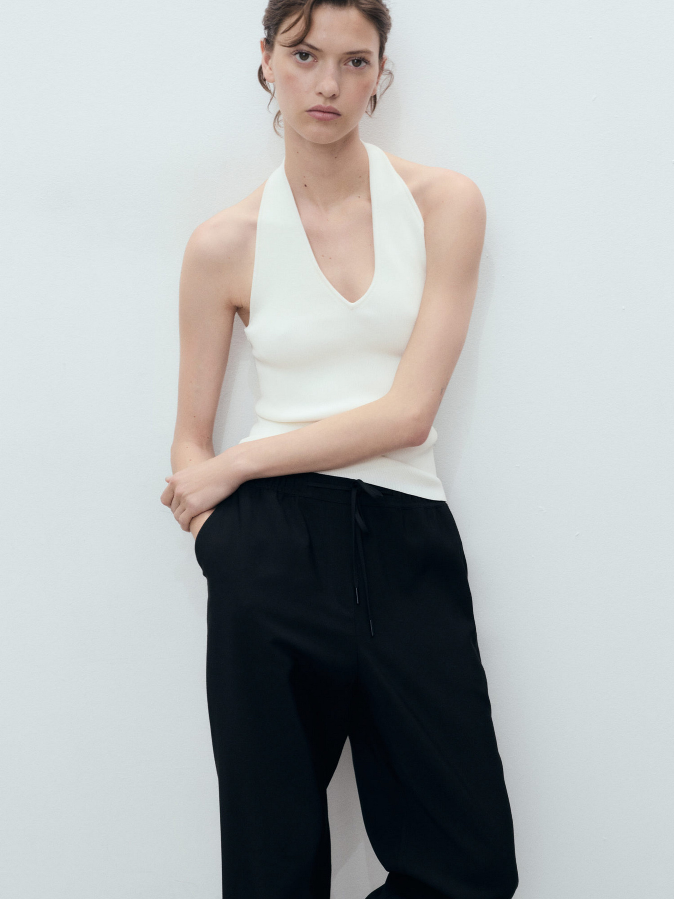 Повседневные штаны MANGO модель 17091171_99 Фото