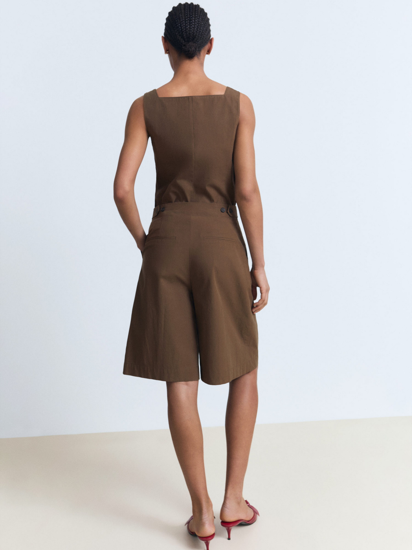 Повседневные шорты MANGO модель 17091187_30 Фото