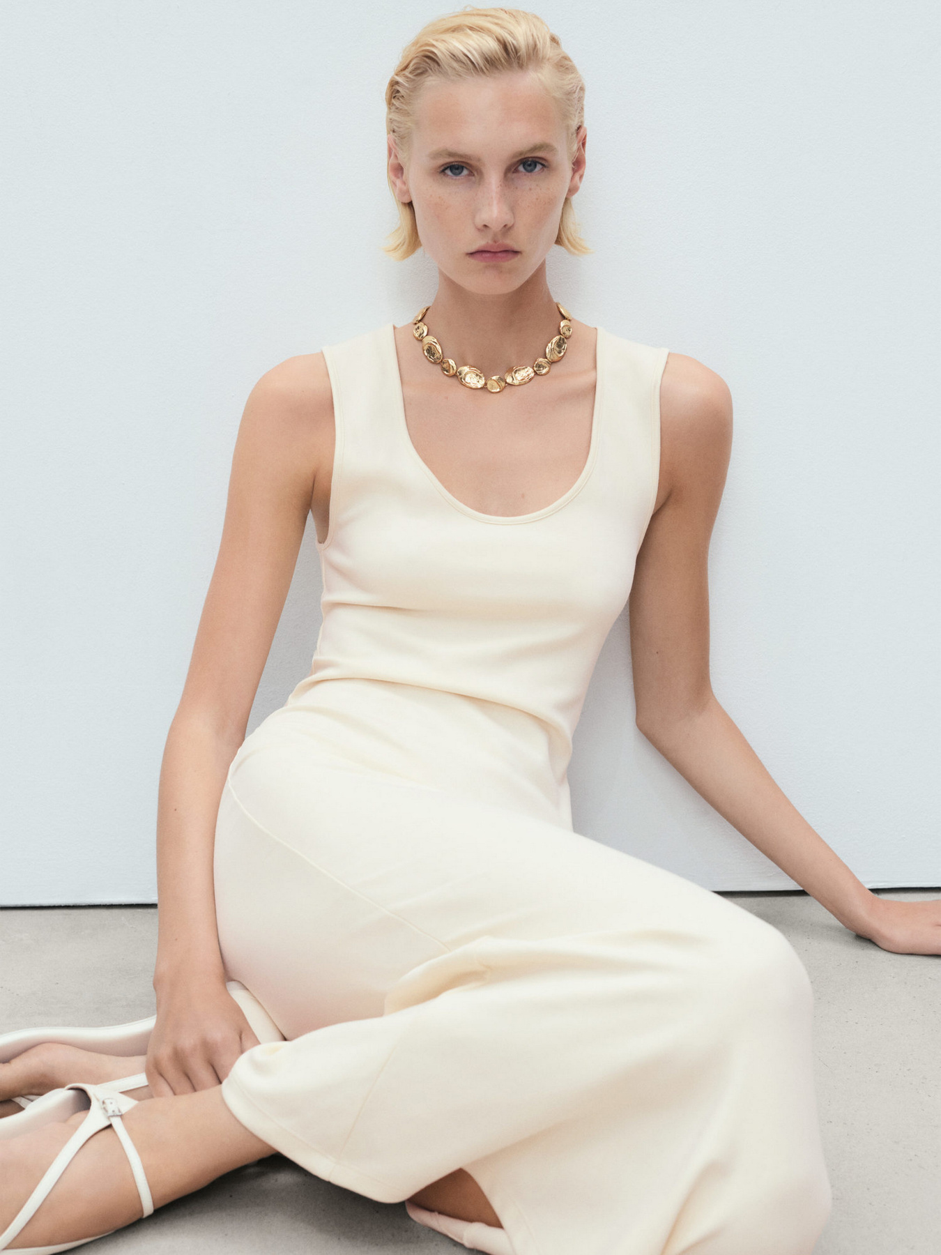 Платье миди MANGO модель 17091199_5 Фото