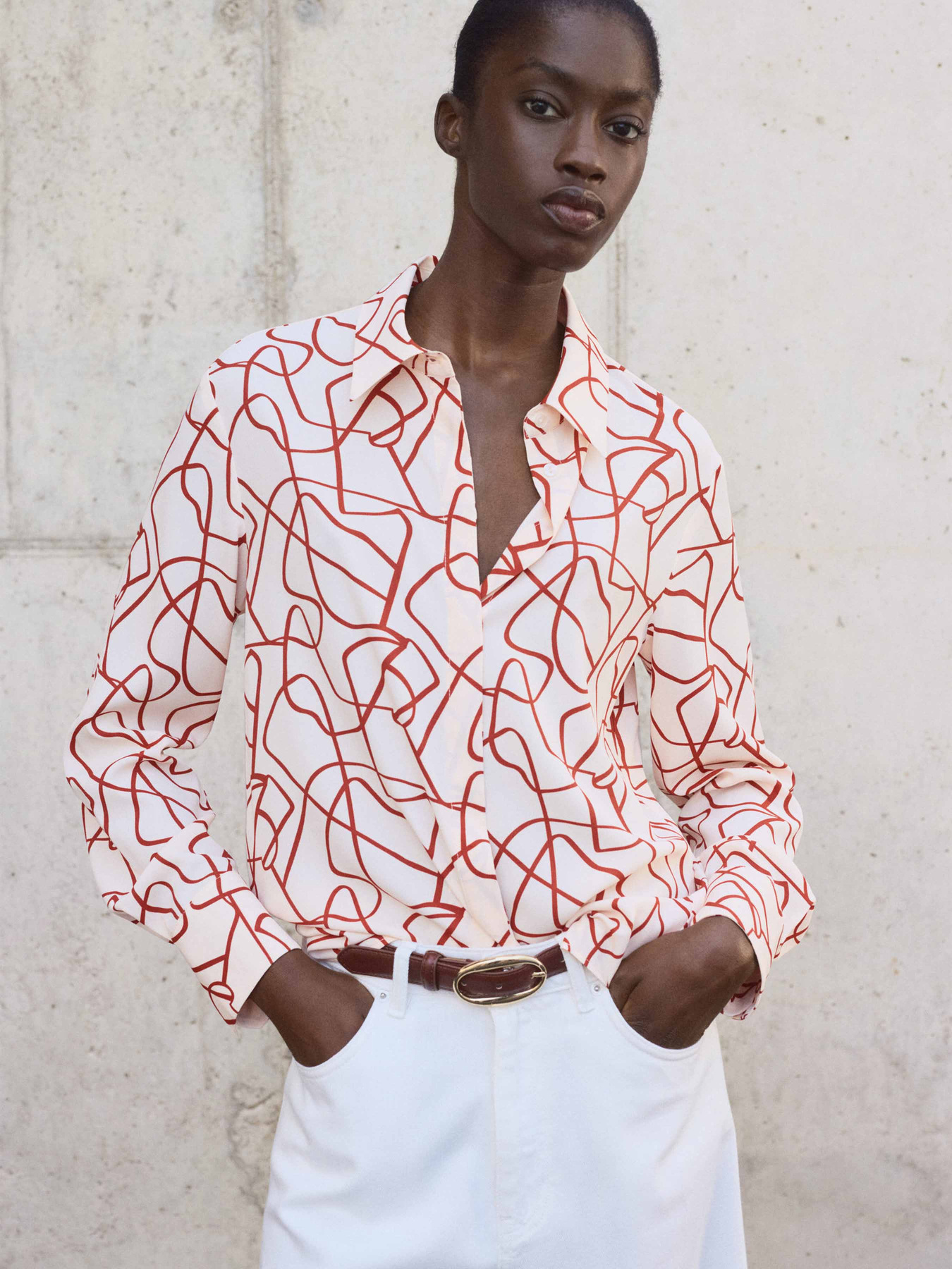 Сорочка MANGO модель 17091255_79 Фото