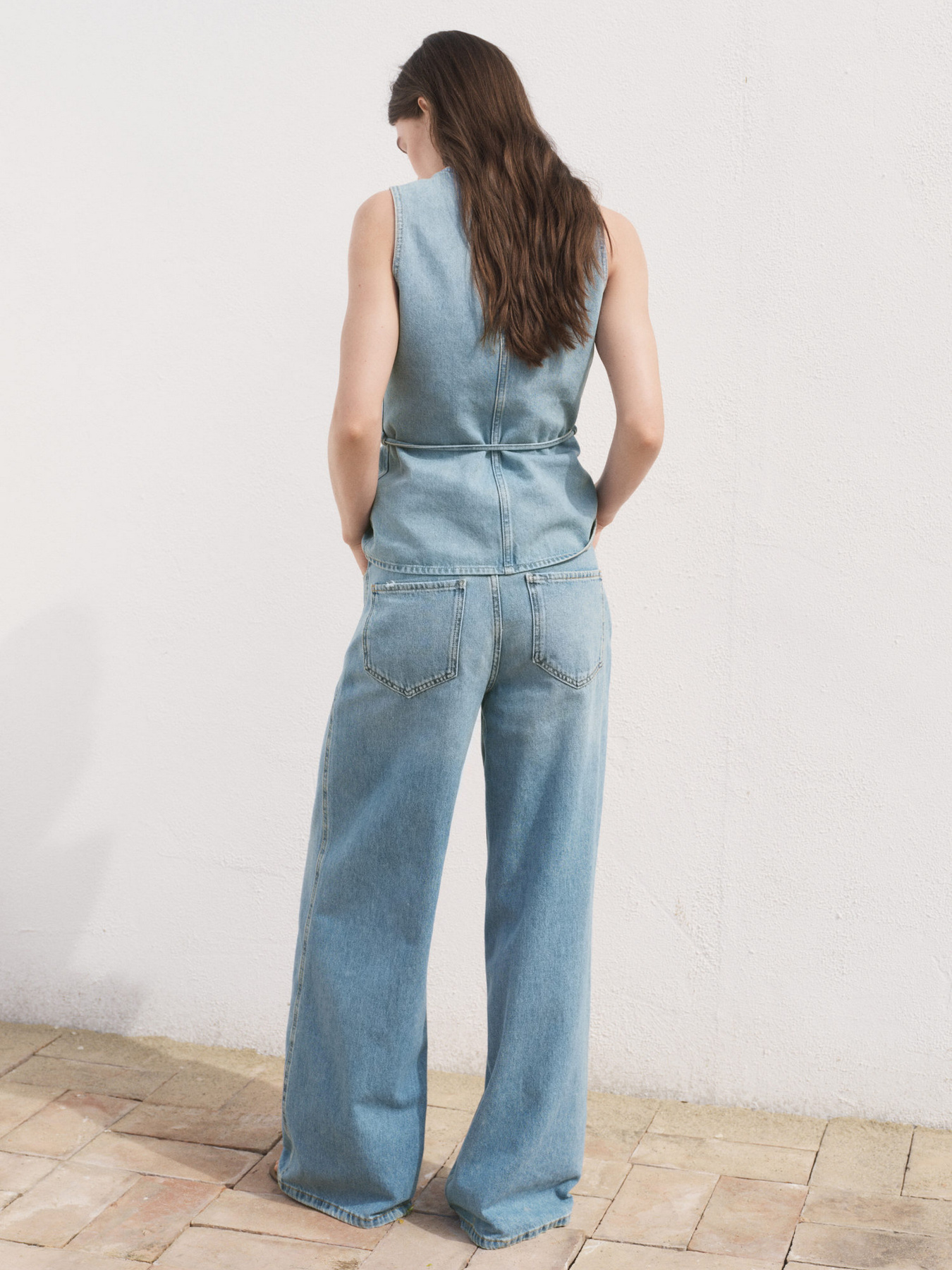 Широкі джинси MANGO модель 17091272_TM Широкі джинси MANGO модель 17091272_TM Фото