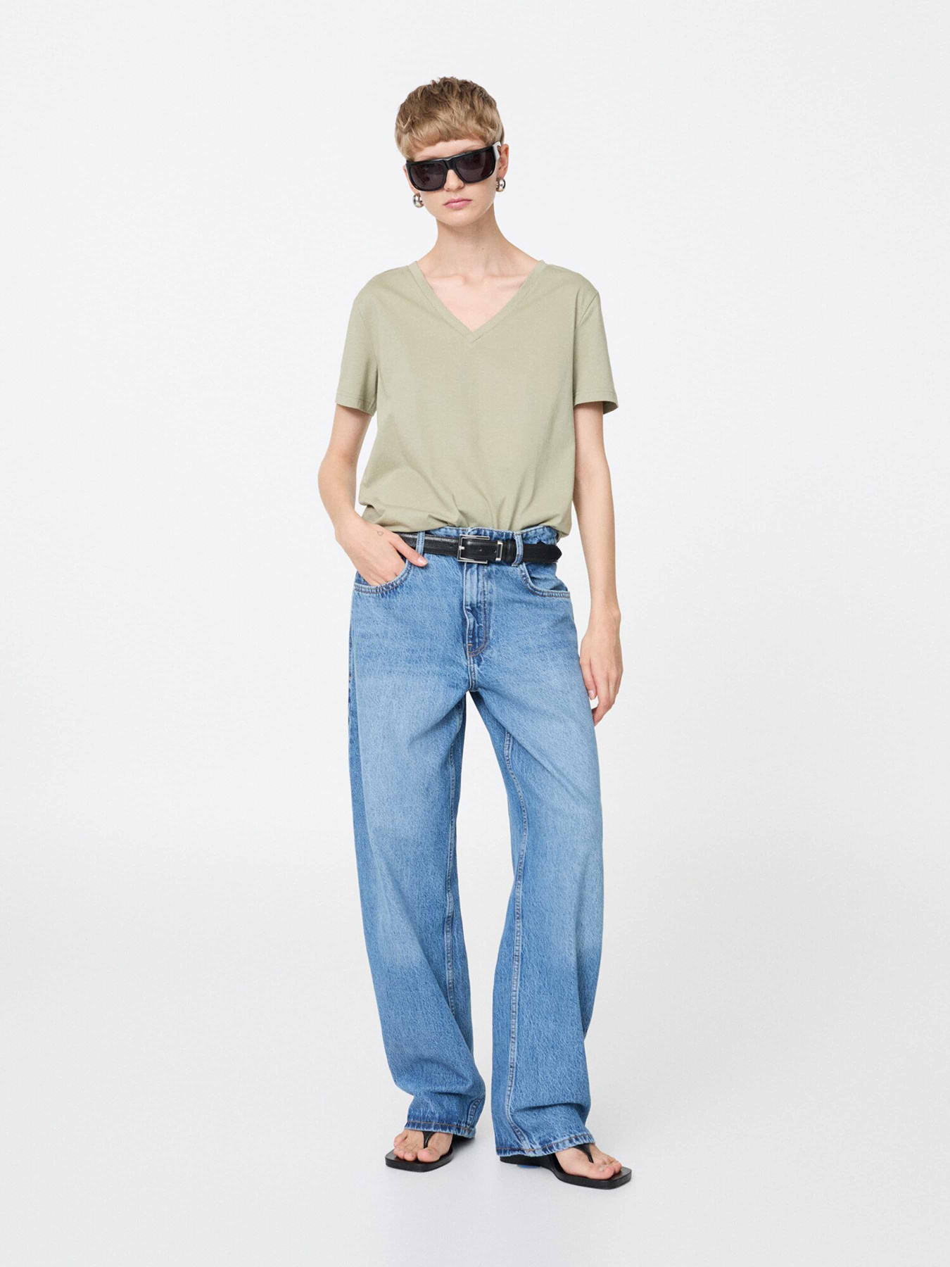 Футболка MANGO модель 17961516_37 Фото