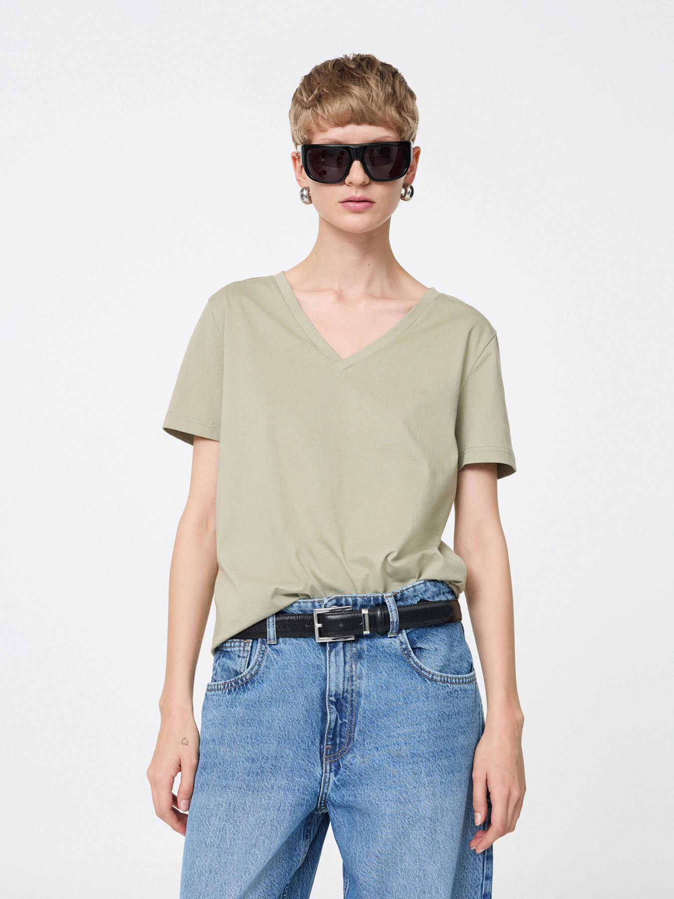 Футболка MANGO модель 17961516_37 Фото