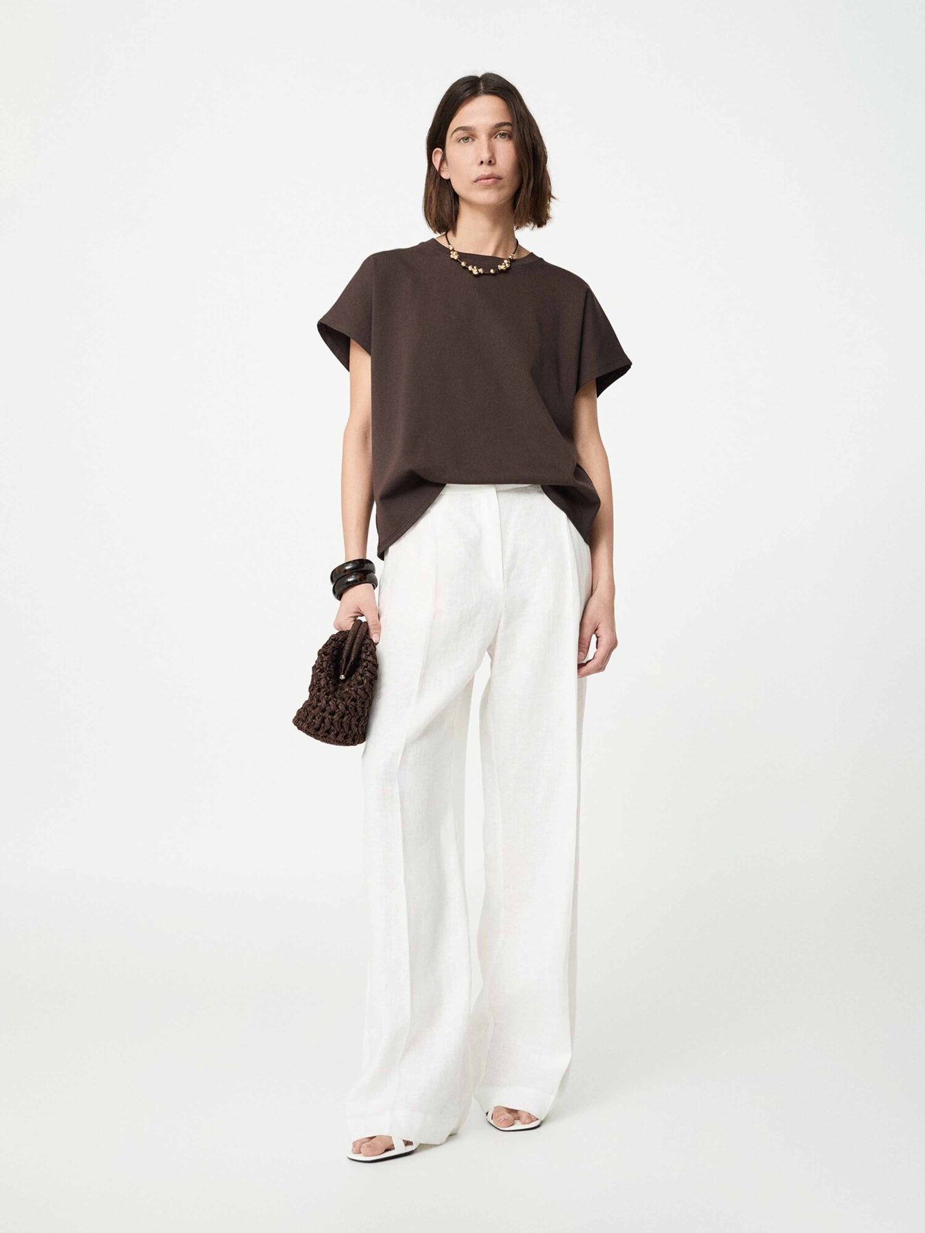 Футболка MANGO модель 17971283_30 Футболка MANGO модель 17971283_30 Фото